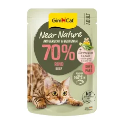 GimCat Near Nature 16 x 85 g - Huhn