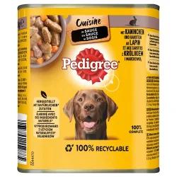 Pedigree Classic 12 x 800 g - Kaninchen & Karotten in Sosse