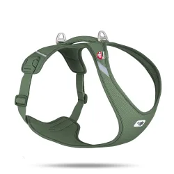 Curli Belka Geschirr Air-Mesh, moss - Grösse 2XL: Brustumfang 62,8 ? 70,1 cm