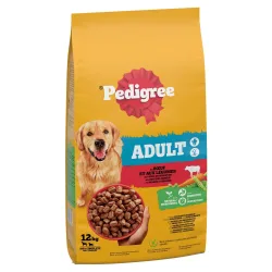 Pedigree Adult mit Rind & Gemüse - Sparpaket: 2 x 7 kg