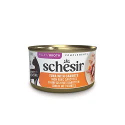 Schesir Complements in Brühe 12 x 70 g - Thunfisch mit Karotten