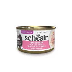 Sparpaket Schesir Complements in Brühe 24 x 70 g - Thunfisch mit Schinken