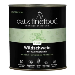catz finefood Pure 6 x 800 g/750 g - Wildschwein (6 x 800 g)