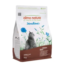 Almo Nature Functional Sterilised Cat Rind & Reis - Sparpaket: 2 x 2 kg