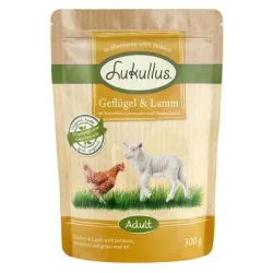 Getreidefreier Probiermix Lukullus Naturkost Adult - 6 x 300 g Frischebeutel