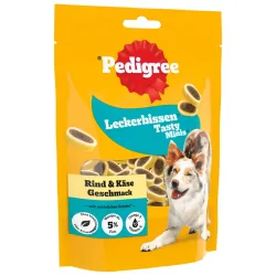 Pedigree Leckerbissen - 140 g Mini-Happen Käse & Rind