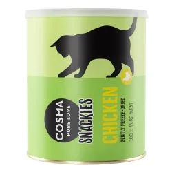 Sparpaket Cosma Snackies Maxi Tube & XXL Maxi Tube  - 3 x Cosma Snackies Hühnchen (480 g)
