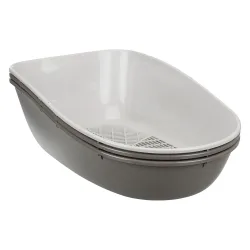 Trixie Katzentoilette Berto Top - taupe / helltaupe