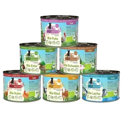 catz finefood Bio 6 x 200 g - Mix I (6 Sorten)