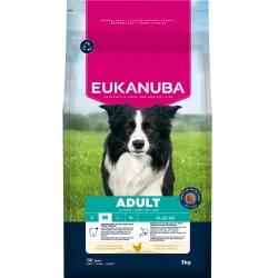 Eukanuba Premium Nutrition Adult Medium Breed Huhn - Sparpaket: 2 x 3 kg