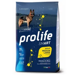 Dog Prolife Smart Adult Medium/ Large Breed Huhn & Reis - Sparpaket: 2 x 12 kg