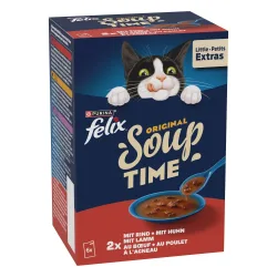 Felix Soup Suppe 6x48g Rind, Huhn und Lamm