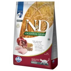N&D Cat Ancestral Grain Adult mit Huhn & Granatapfel - 5 kg