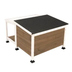 Hundehütte Doug - Grösse M: L 103,7 x T 112 x H 70 cm