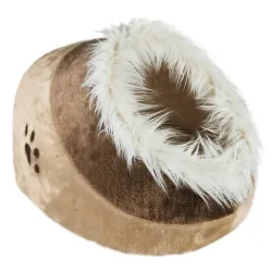 Trixie Kuschelhöhle Minou - L 41 x B 35 x H 26 cm - beige / braun
