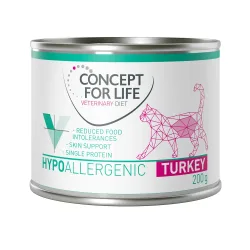 Concept for Life Veterinary Diet Hypoallergenic Pute - 6 x 200 g