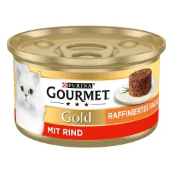 Sparpaket Gourmet Gold Raffiniertes Ragout 24 x 85 g - Lachs und Seelachs Duo