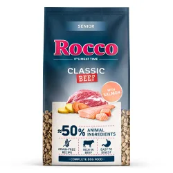 Rocco Senior Classic Rind mit Lachs - 2 x 10 kg