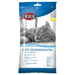 Trixie Simple'n'Clean Katzentoilettenbeutel - L: bis 46 x 59 cm, 10 Stück
