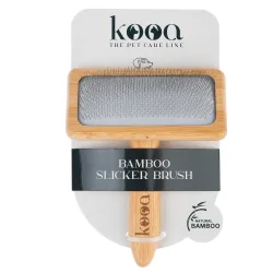 kooa Zupfbürste aus Bambus - L 15,5 x B 12,2 cm