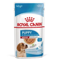 Royal Canin Medium Puppy in Sosse - Sparpaket: 40 x 140 g