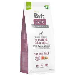 Brit Care Dog Sustainable Junior Large Breed Huhn & Insekten - Sparpaket: 2 x 12 kg