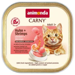 animonda Carny Adult 32 x 85 g - Huhn & Shrimps