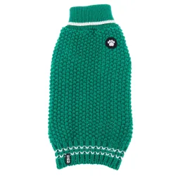 TIAKI Hundepullover Reflective Knit - ca. 40 cm Rückenlänge