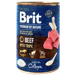 Brit Premium by Nature 6 x 400 g - Rind mit Pansen