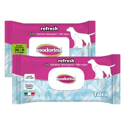 Inodorina Talcum Powder Wipes - Satz %: 3 x 40 Stück