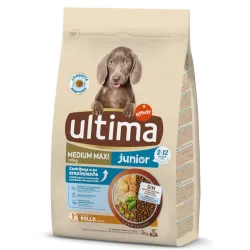 Ultima Medium / Maxi Junior Huhn - Sparpaket: 2 x 3 kg