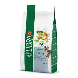 Libra Dog Senior 7+ Huhn - Sparpaket: 2 x 12 kg
