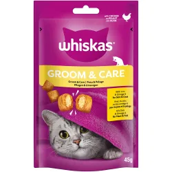 Whiskas Snack Groom & Care mit Poulet 45 g