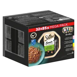 Multipack Sheba Varietäten Schälchen 32 x 85 g - Classics in Pastete