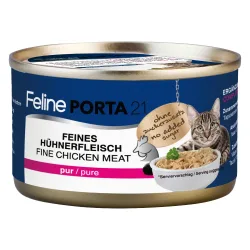 Feline Porta 21 Katzenfutter 1 x 90 g - Thunfisch mit Breitling (getreidefrei)