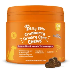 Zesty Paws Urinary Care Chews Cranberry - Sparpaket: 2 x 90 Kautabletten