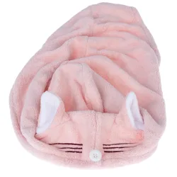 TIAKI Haarhandtuch ?Kitty? - 1 Stück