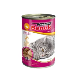 Sparpaket Super Benek Getreidefrei Chunks 20 x 415 g - Ente in Sauce