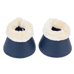 Nomad Tales Set Dressurgamaschen & Hufglocken, marineblau - 2 Hufglocken, Grösse XXL