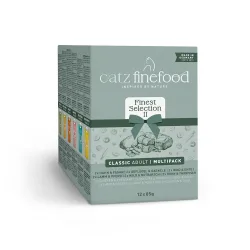 Catz finefood Nassfutter Katze Classic Collection Adult 12x85 g Multipack 2