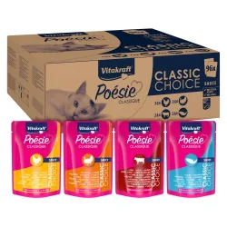Vitakraft Poésie Classique 12x85g in Sauce