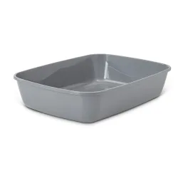 Savic Katzentoilette Iriz ohne Rand, 50 cm - grau