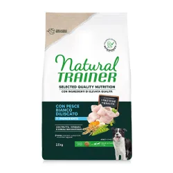 Natural Trainer Selected Quality Nutrition Adult Medium & Maxi Weissfisch - Sparpaket: 2 x 2,5 kg