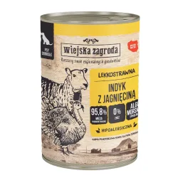 Sparpaket Wiejska Zagroda Dog 24 x 400 g - Puppy Fleischfest