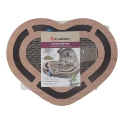 Flamingo Kratzspielzeug Poro Braun - L 42,5 x B 33,5 x H 5,5 cm