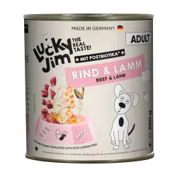 Sparpaket Lucky Jim Adult 24 x 800 g - Rind & Lamm