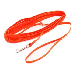 Heim BioThane® Suchleine, leuchtorange - 10 m lang, 13 mm breit