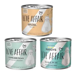 Hardys LOVE AFFAIR 6 x 200 g / 185 g - Mixpaket (3 Sorten, 6 x 200 g)
