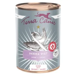 Terra Canis Derma Diet 6 x 400 g - Huhn & Lachs