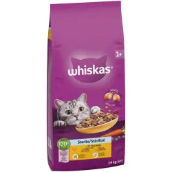 Whiskas 1+ Sterile Huhn - 14 kg